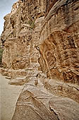 Petra - the Siq, water channels 